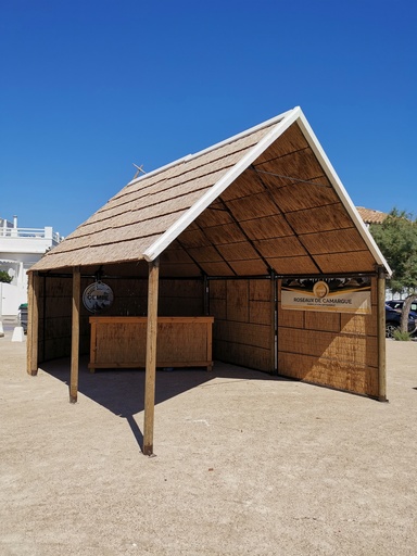 CABANE DE GARDIAN 4.00 X 7.00 / LOCATION JOUR SUPLEMENTAIRE